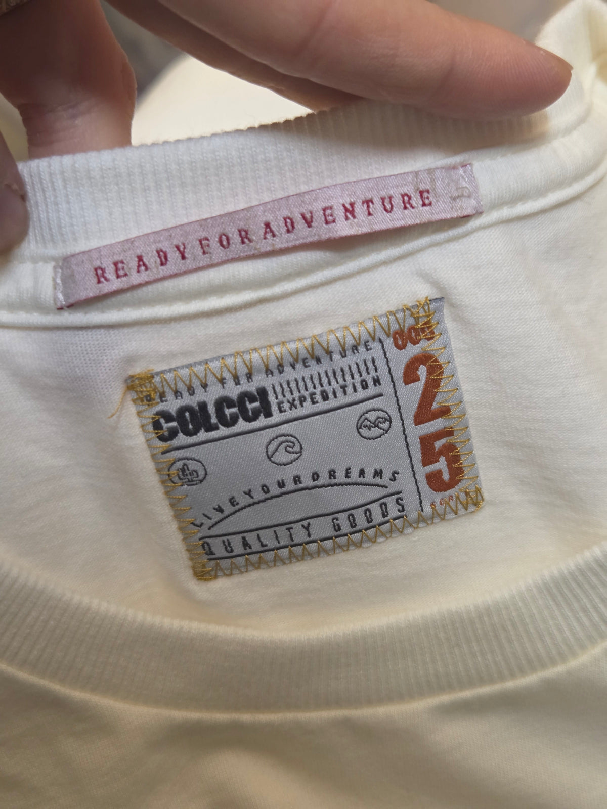Camiseta Colcci Vacation / Nature Inspired Off-White