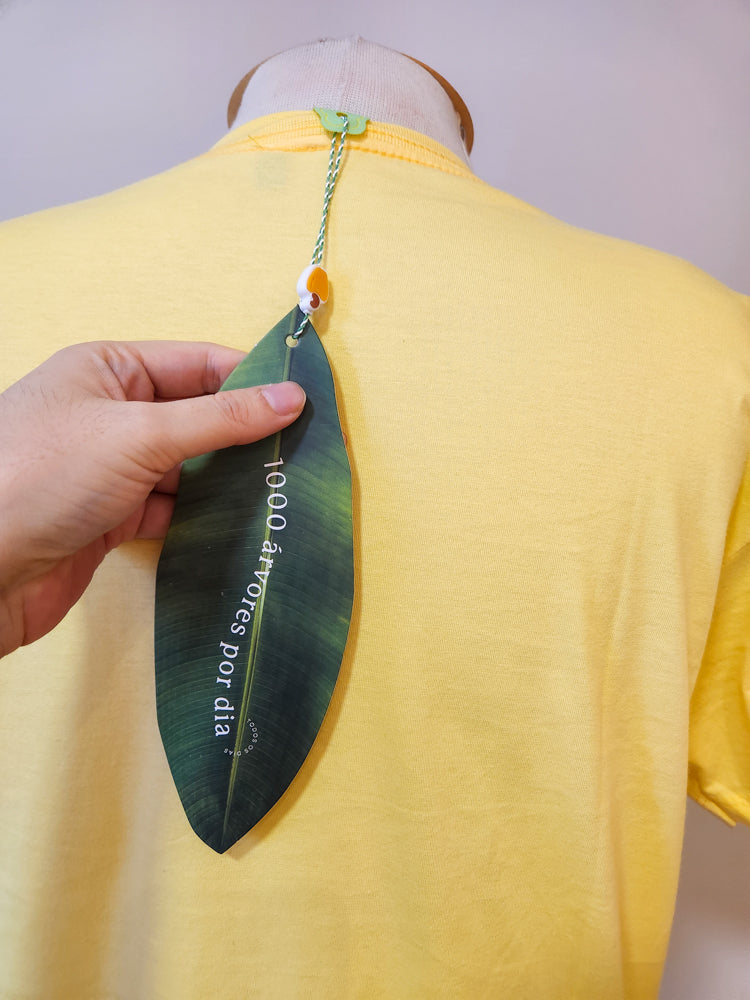 Camiseta Farm Caipirinha Amarela - Se a Vida te Der Limões
