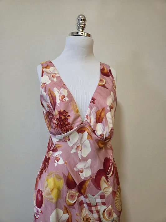 Vestido Farm Afrodite Rosa Jambo