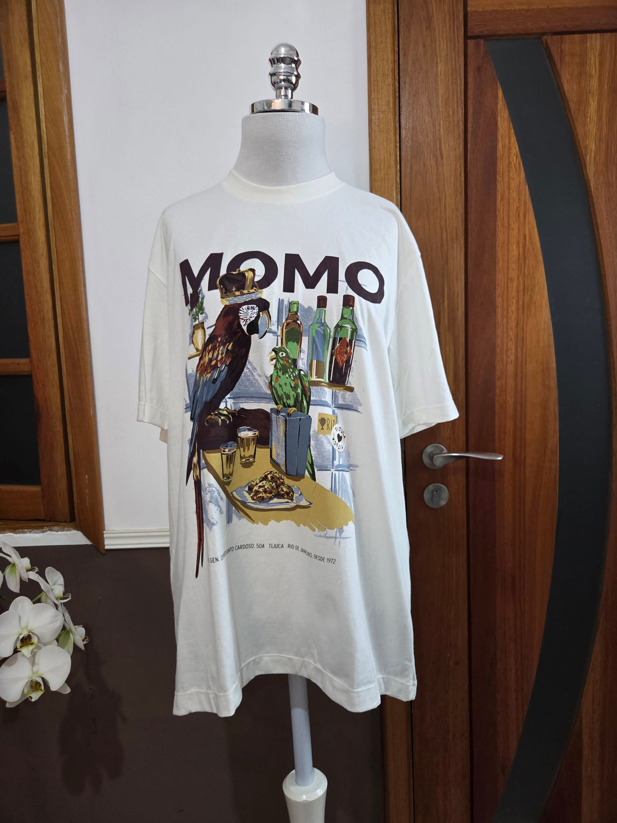Camiseta Farm Bar do Momo Off White