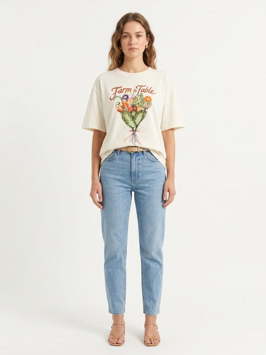 Camiseta Media Bouquet Feira "Farm to Table"