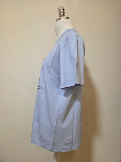 Camiseta Farm Coco Verde Azul Fit