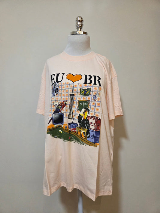 Camiseta Farm Sinuca de Bar Rosa