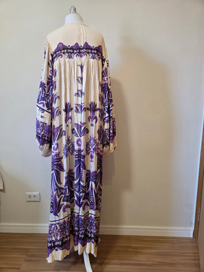 Vestido Farm Sevilha Fios de Lurex