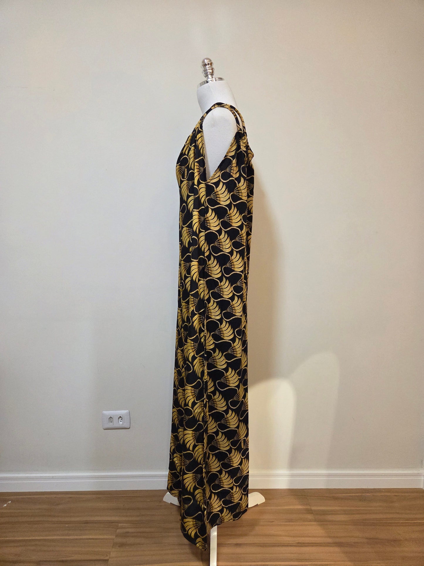 Macacão Farm  Pantalona Banana Tassel Mini