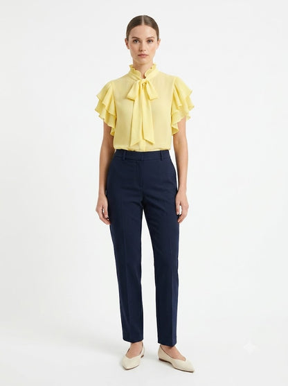 Camisa Zara Amarela