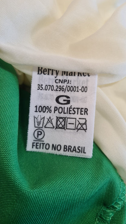 Vestido Midi Berry Market Verde Bandeira