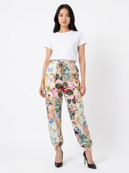 Calça Lez a Lez Floral Jogger