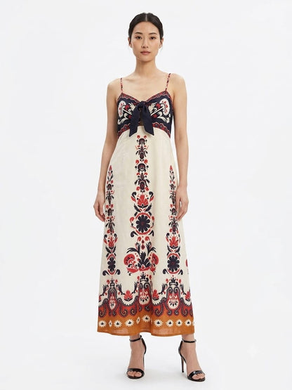 Vestido Farm Midi Tapete de Flor