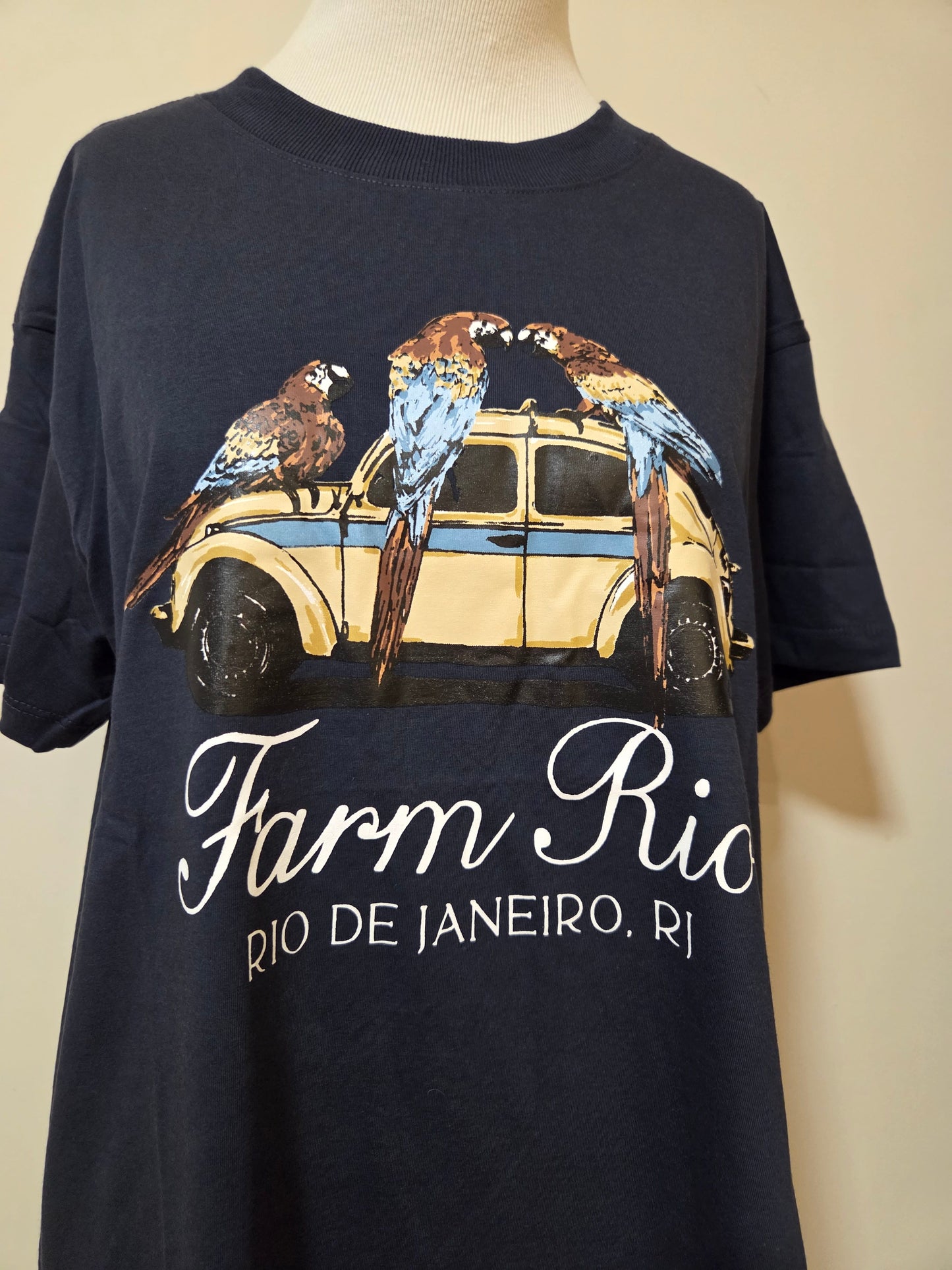 Camiseta Farm Taxi Arara Azul Gaya