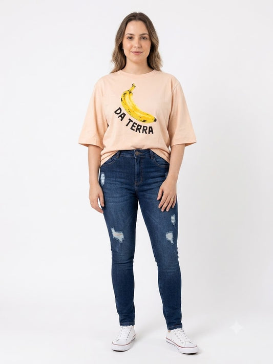 Camiseta  Farm Da Terra Banana