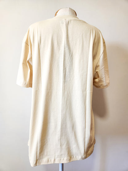 T-shirt Farm Amazônia Coração é o Norte - Creme