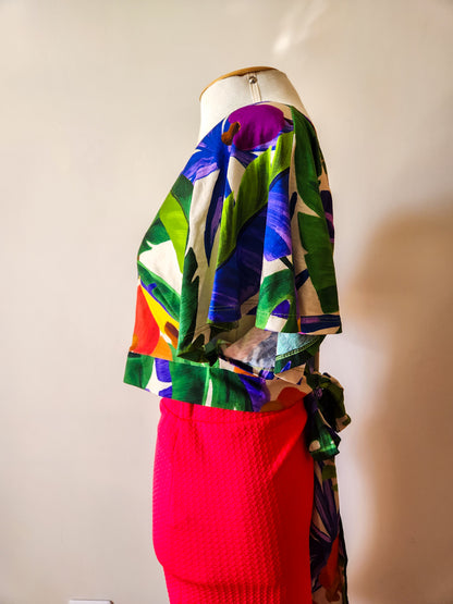 Blusinha Farm Floral e Cajus