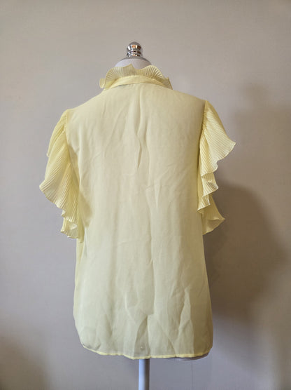 Camisa Zara Amarela