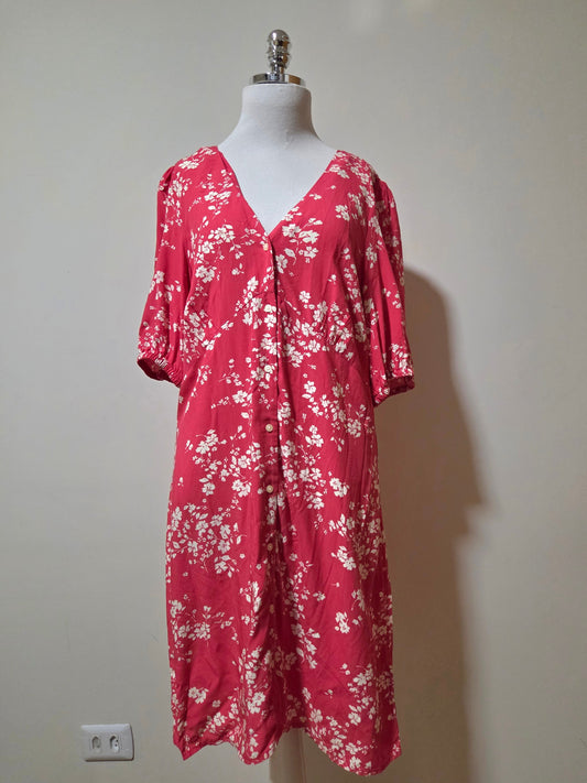 Vestido GAP Floral Rosa