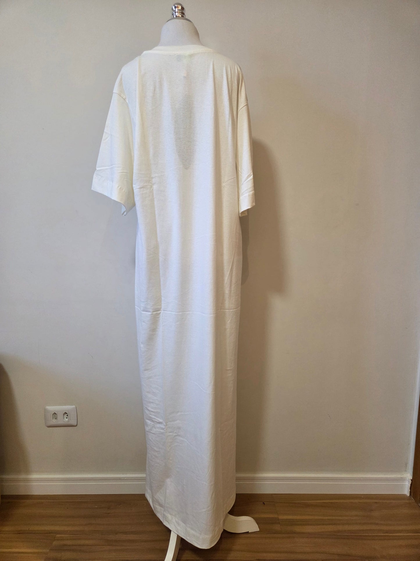 Vestido Farm Cordas e Aves - Modelagem T-shirt