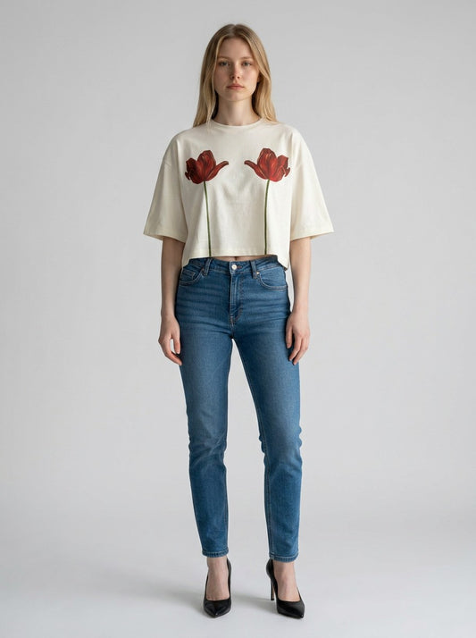 Blusinha Farm Box Selva de Flor