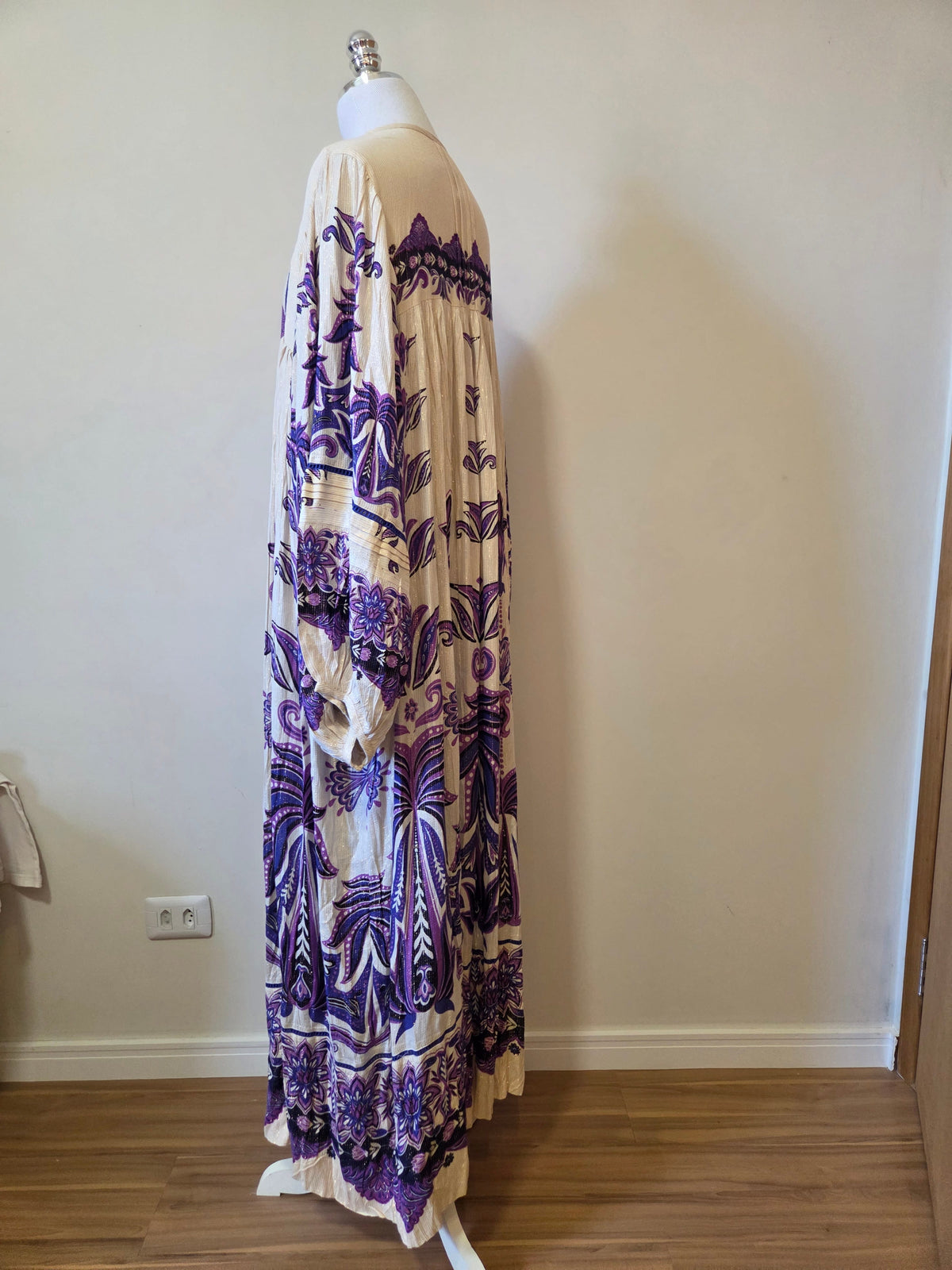Vestido Farm Sevilha Fios de Lurex