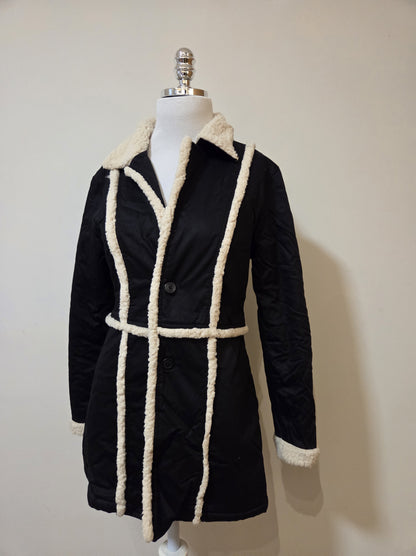 Casaco Guess Preto Sherpa