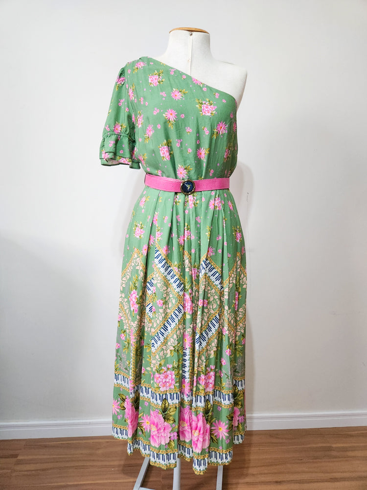 Vestido Antix Midi Clube das Flores