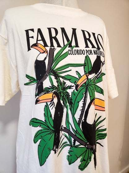 Camiseta Farm Tucanos  - Colorido por Natureza