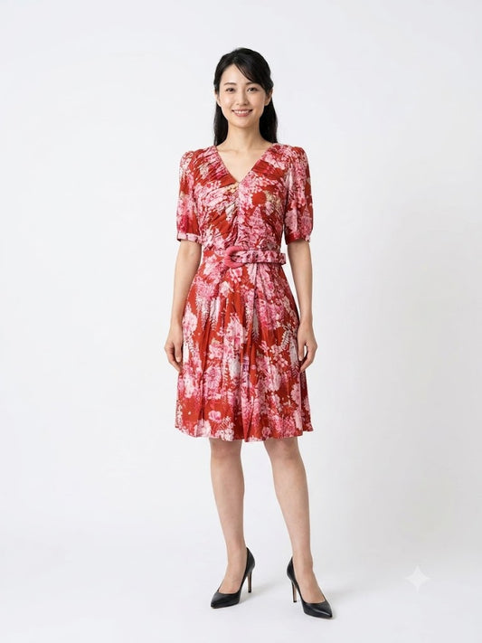 Vestido Antix Curto Estampa Passeio do Tigre