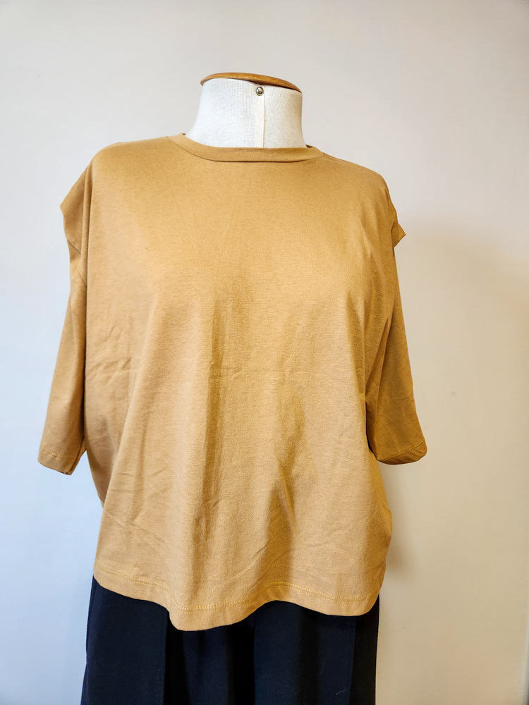 Camiseta Farm Caramelo Liso