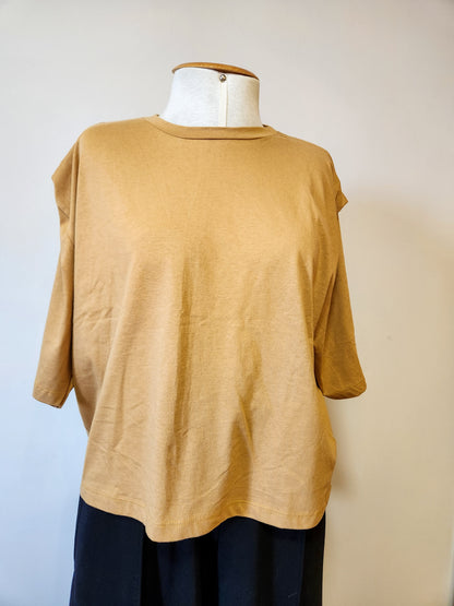 Camiseta Farm Caramelo Liso
