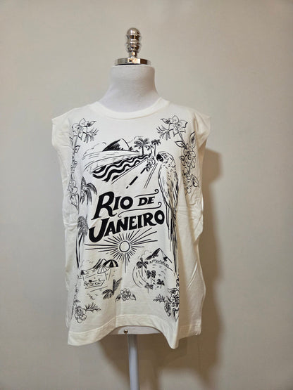 Regata Farm Muscle Quadrada Rio de Janeiro PB Nuts
