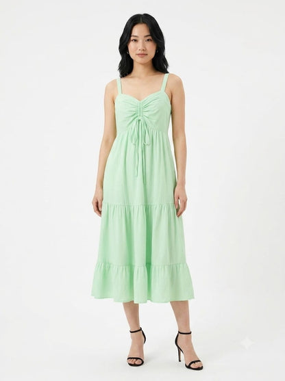 Vestido JMS Verde Viscose