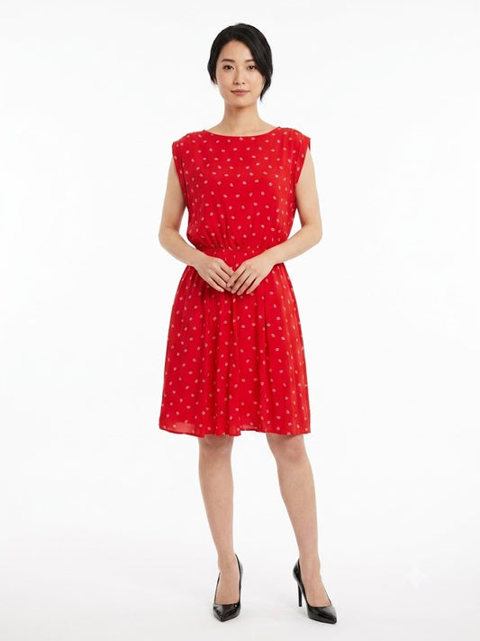Vestido Antix Curto Estampa Doces Beijos