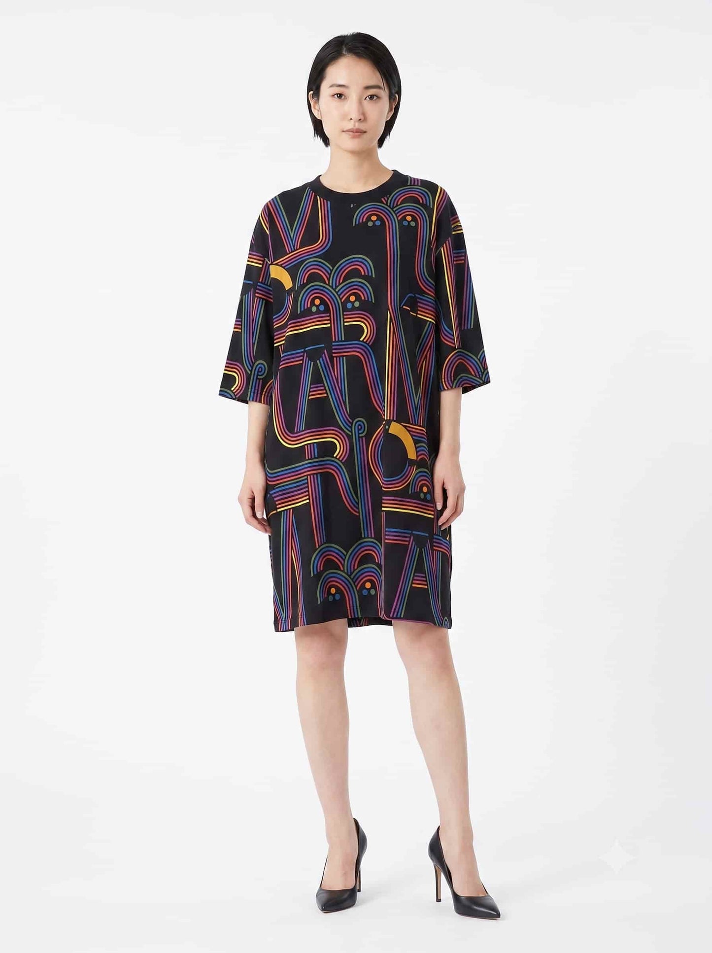 Vestido T-shirt Farm Estampa Tuca