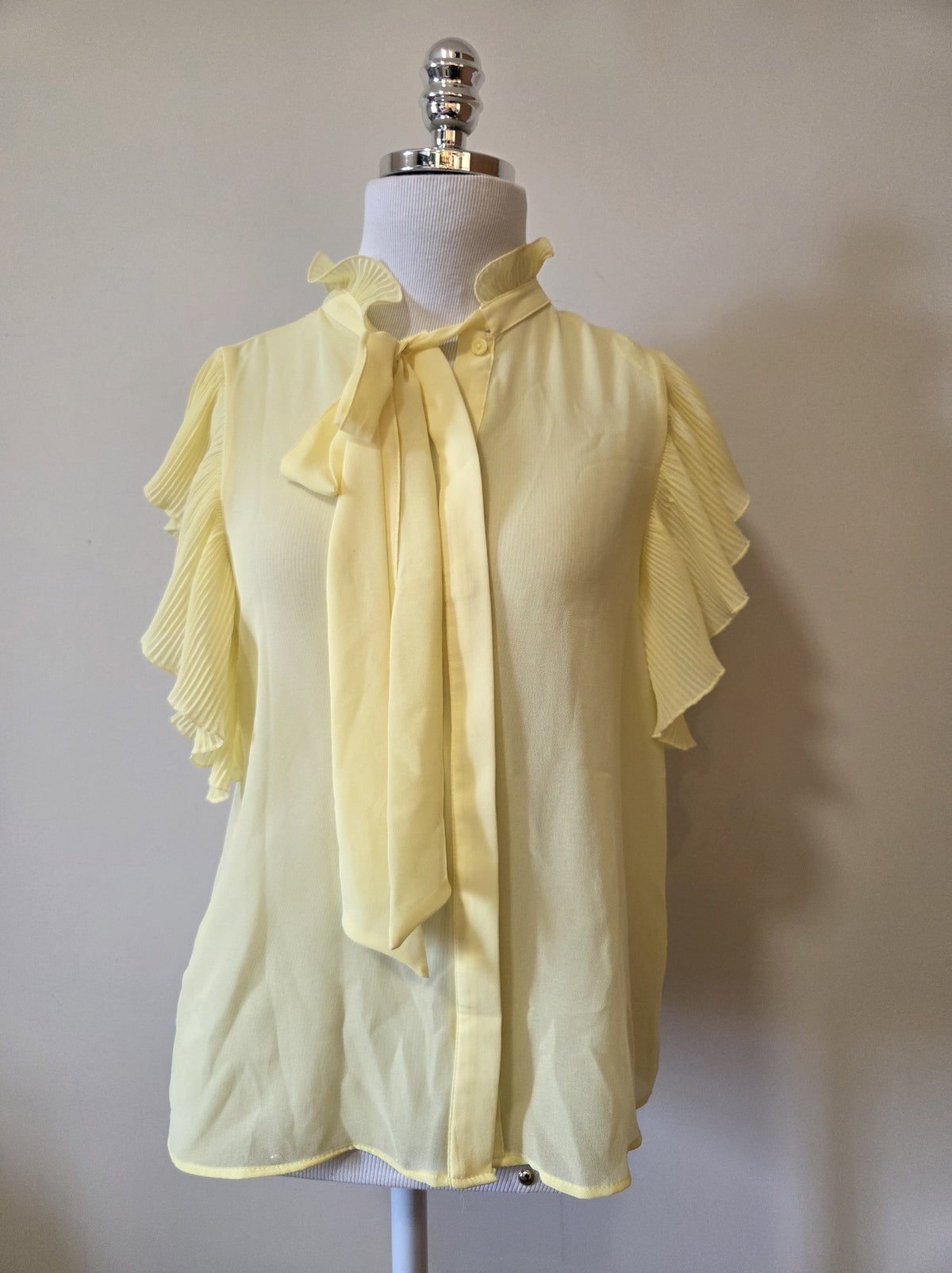 Camisa Zara Amarela