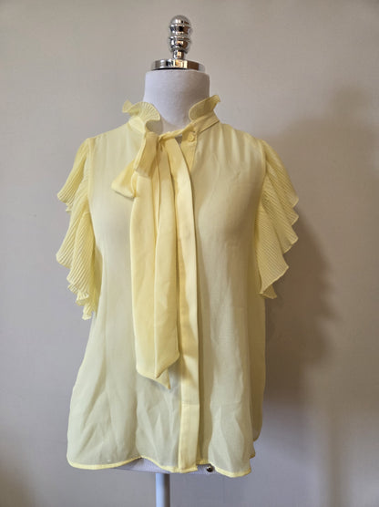 Camisa Zara Amarela