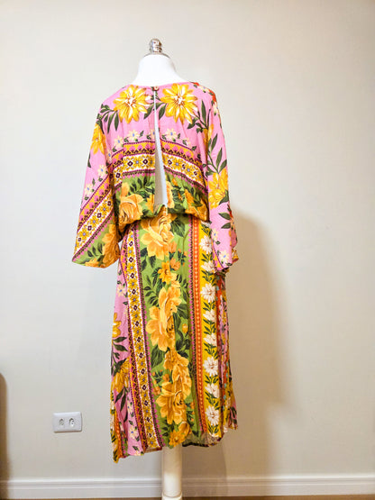 Vestido Midi Farm Estampa Floral
