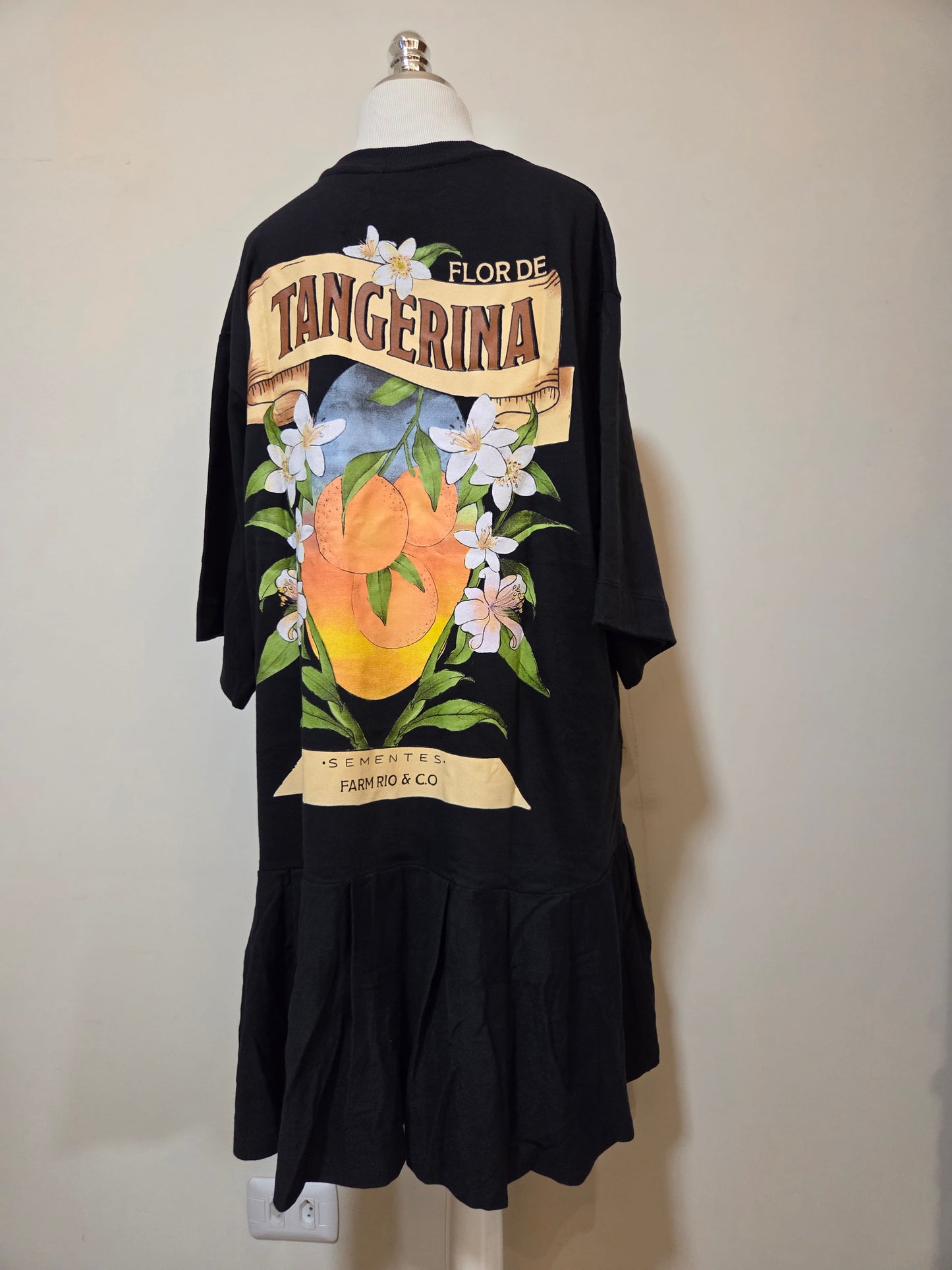 Vestido Farm Moletom Selos do Brasil