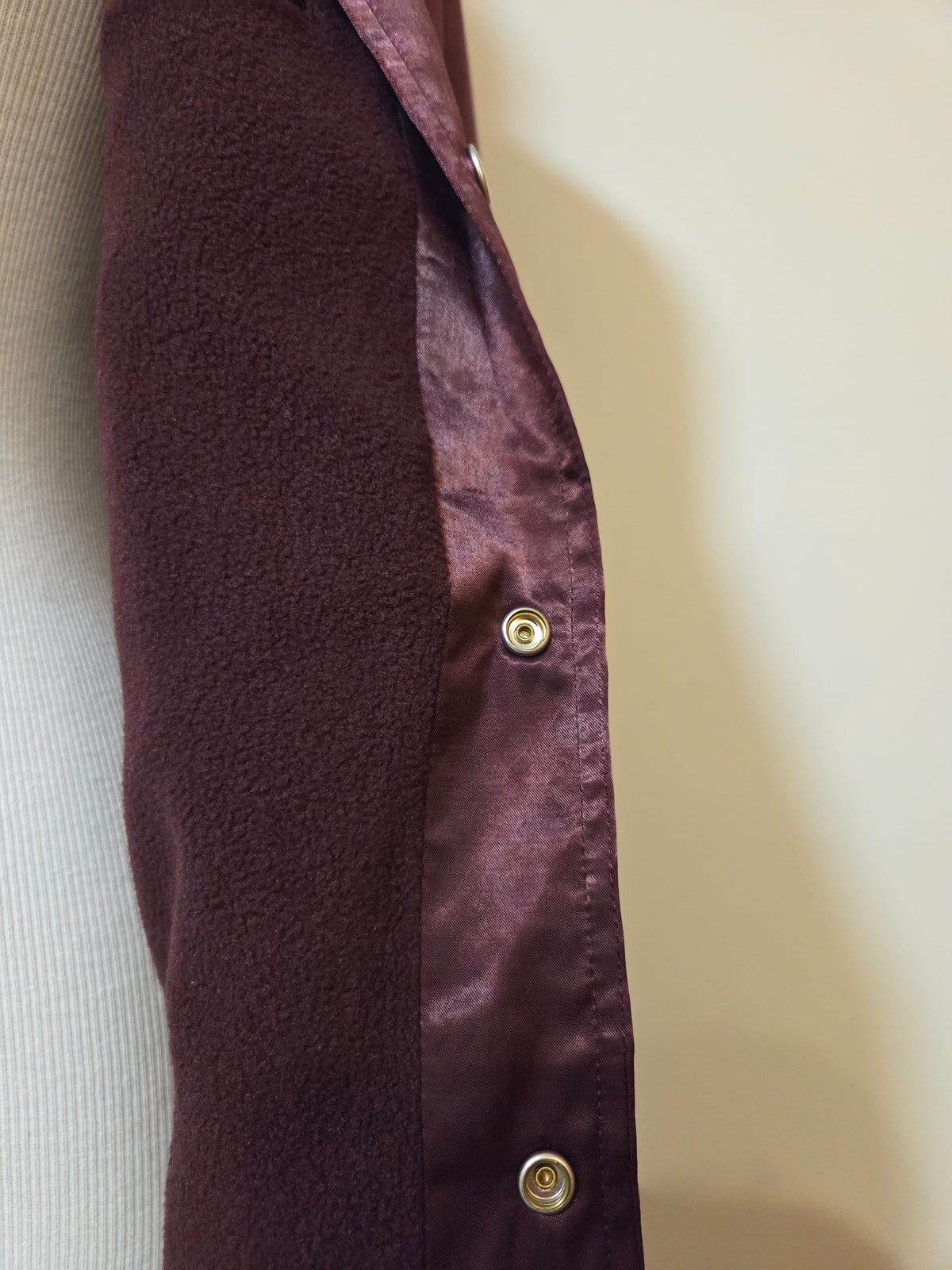 Jaqueta Bomber Forever 21 Men | Vinho Acetinado Flanelada