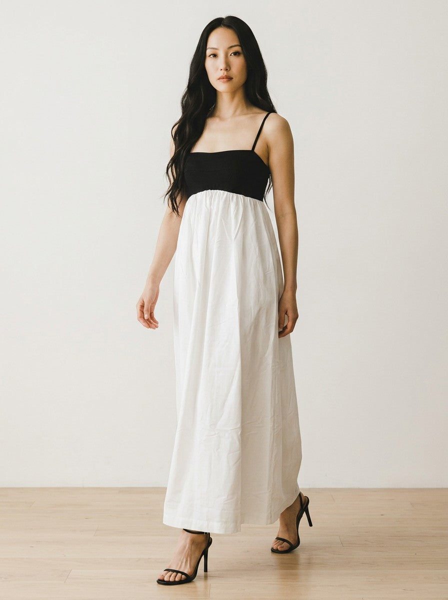 Vestido Farm Bicolor PB