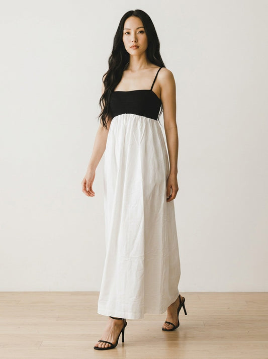 Vestido Farm Bicolor PB