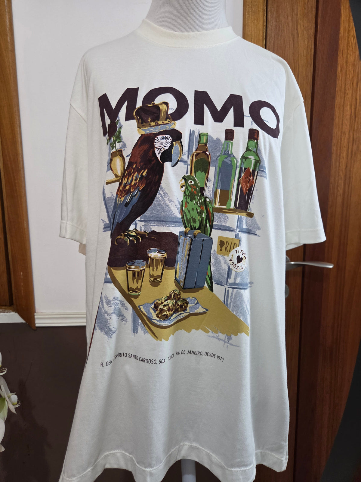 Camiseta  Farm Bar do Momo Off White