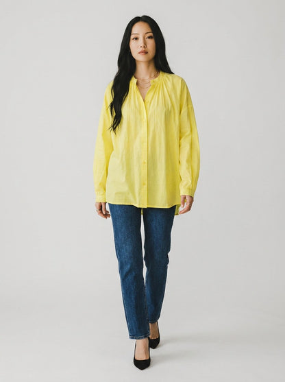 Camisa Animale Jeans Amarelo Acacia