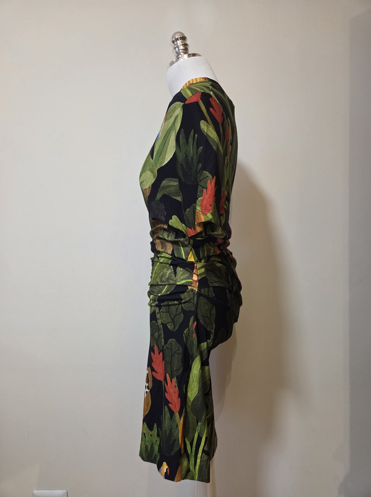 Vestido Farm Curto Beleza Tropical