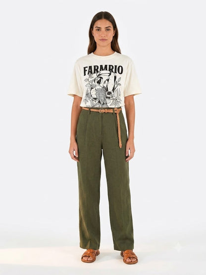 Camiseta Farm Estampa Tucano e Arara FARMRIO