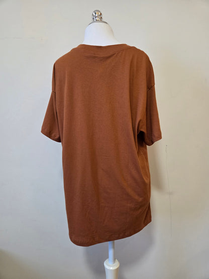 Camiseta  Farm Corno Manso Cacau