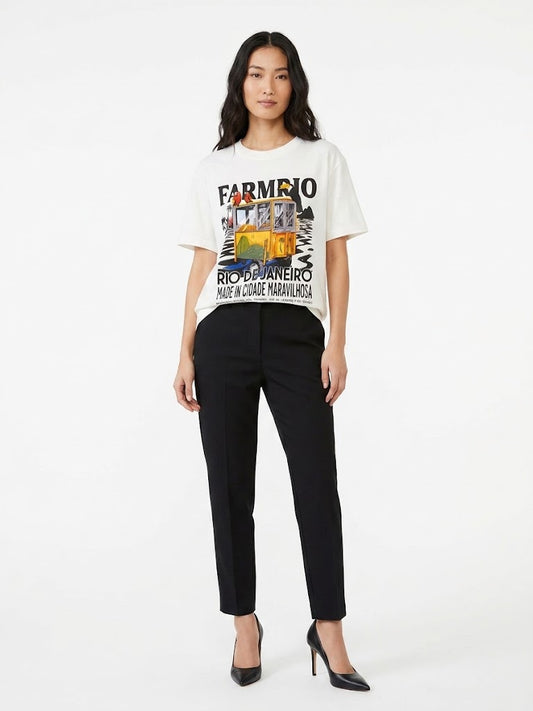 Camiseta Farm Rio de Janeiro – Cidade Maravilhosa - Carrinho de Pipoca