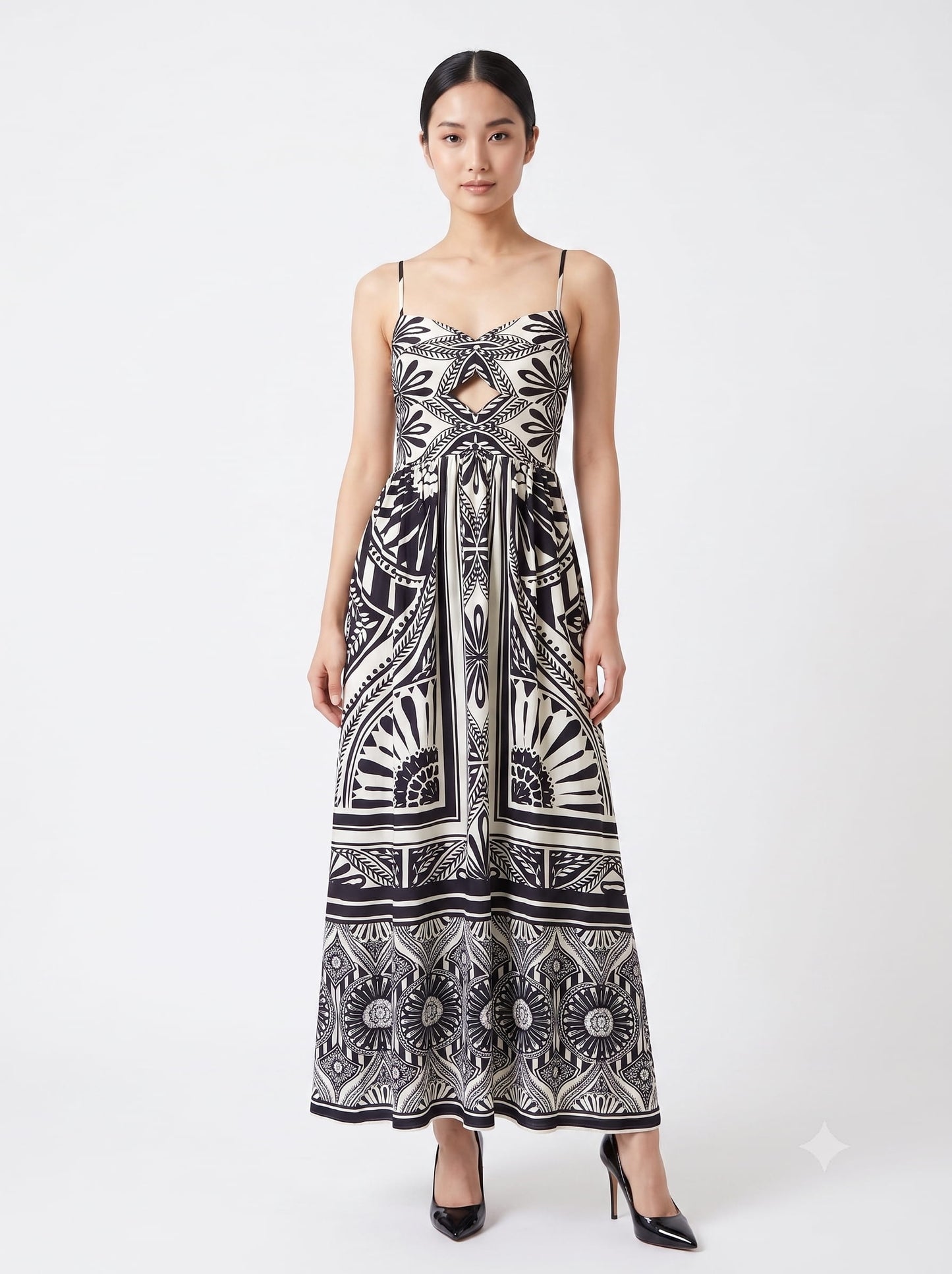 Vestido Farm Mandalina Longo
