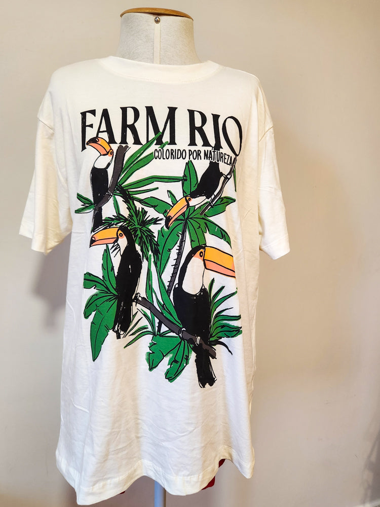 Camiseta Farm Tucanos  - Colorido por Natureza