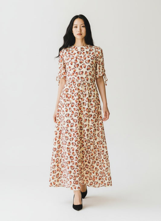 Vestido Kitson Estampa de Raposas
