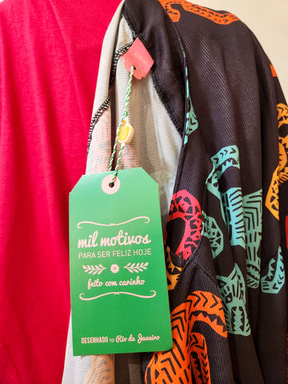 Kimono Farm Estampa Tigres