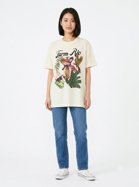 Camiseta Farm Estampa Mangara